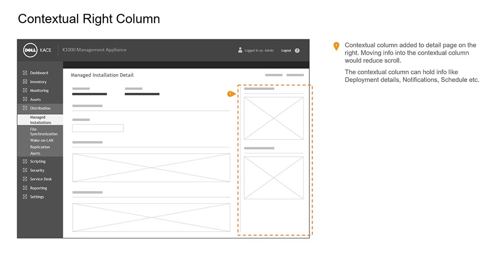 Contextual Right Column